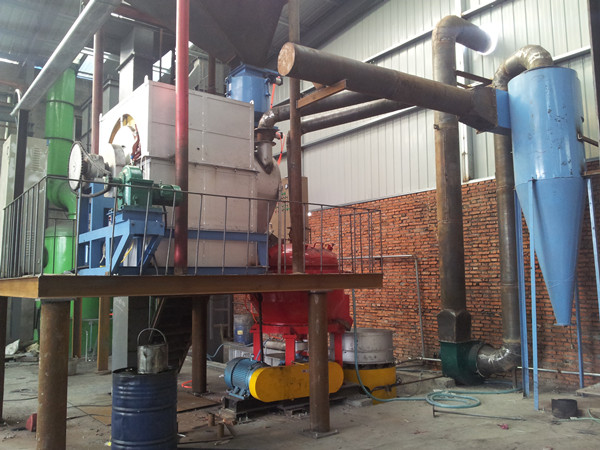 覆膜砂設備現場圖 覆膜砂設備現場圖